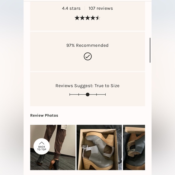 Free People Amber Orchard Clog Boots Wooden Platform White Leather Booties GUC - Picture 15 of 15